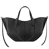 TIAASTAP Tote Bag Kunstleder Handtasche Damen Groß Shopper Tasche Elegante Schultertasche Gross Umhängetasche Henkeltaschen Shopper Bag Handbags Tragetasche Beuteltasche für Einkaufen Reisen