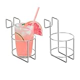 2 Stück Getränkehalter Strandkorb Becherhalter Strandkorb...