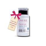 LALILL Dispenser Pumpspender - Pumpflasche für Flüssigkeiten - Nagellackentferner, Remover Maniküre - 200ml, 1 stück (1er Pack)