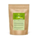 Bonemis® L-Tryptophan (Aminosäure), vegan, 100 g im Beutel, Premiumqualität ohne Zusatzstoffe