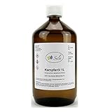 Sala Kampferöl ätherisches Öl naturrein 1 L 1000 ml Glasflasche