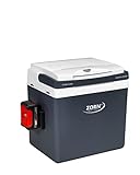 Zorn® I Elektrische Kühlbox passend für 18V Power X-Change Akkus (empfohlene Akku Stärke 18V/6,0 Ah) I Z26 DC PX, Weiß/Grau