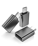 Basesailor USB C auf USB Adapter 3 Pack,Thunderbolt 4 USBC Stecker zu USB Buchse Stick OTG Ladekabel Typ Male A Female Konverter für MacBook Pro Air,iPad 11,iPhone 15 Max,Galaxy S23 S22 Plus Ultra A54