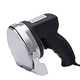 LENDISIY Dönerschneider Elektrisch Dönermesser, 80 W Elektrisches Schawarma-Messer, Türkisches Kebab-Messer mit 2 Klingen, Gyrosmesser, 1-8 mm Schneidstärke, Kebabmesser