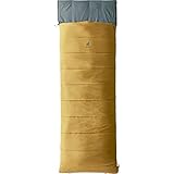 deuter Orbit SQ +6° Kunstfaserschlafsack,Caramel-Teal,Left Zip