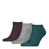 PUMA Unisex MESH Logo Sneaker 3P, 3 Green Combo - 35-38