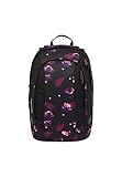 satch air Schulrucksack ab 5. Klasse gepolstert 26L Stauraum standfest Laptopfach Mystic Nights - Lila