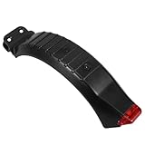 KONTONTY Hinterrad Schutzblech für Elektroroller Robustes Spritzschutzteil 24x10x5cm Schwarz Leichter Scooter Kotflügel Ersatz für Roller Zubehör