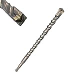 Corintian VHM SDS Plus Bohrer – Vierschneidiger Hammerbohrer Ø 4-18 mm, Steinbohrer, Betonbohrer, Mauerdurchbruchbohrer für Beton, Naturstein, Fliesen, Ziegel & Mauerwerk