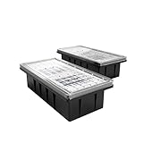 SolarCentre® Paverlight XT Solarbetriebene Außenleuchten für den Außenbereich, 2 Stück