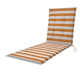 Doppler Rollliege Living ca. 195x60x6 cm, orange, grau Streifen, 5142154912