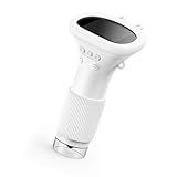 Mikroskop, Handheld -Mikroskop -Taschenmikroskop für mit 8 LED Leuchten Tragbare Handheld Miniscope 1000x Geschenke Spielzeug für Kinderstudenten (White)