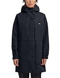 Jack Wolfskin Damen TERRAVIEW 2L COAT W Mantel, Dark Navy, M
