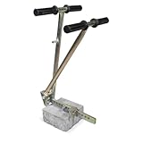 blizz-z Steinzieher Tragkraft bis 30 kg, Spannweite: 95-265 mm | Pflastersteinzieher Pflasterzieher Verlegesteinzieher aus eloxiertem Stahl | Made in Germany (Spannweite: 95-265 mm)