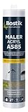 BOSTIK A585 Maler Acryl Schwarz – Acryl Dichtstoff, Witterungs- und Alterungsbeständig, Für Innen- und Außenbereich, Überstreichbar, Geeignet für Alle Materialien, 300ml