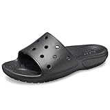 Crocs Classic Slide – Unisex Sandalen für Erwachsene – Bequeme Schuhe für den Strand – Schwarz – Größe 39-40