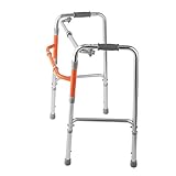 SHERAF Rollator für Rollstuhl, Rollator für Senioren, Vierbeiner-Gehhilfe, klappbare Krücken, rutschfester Gehstock mit Lofty Ambition Krankenhaus