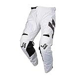Just1 J-Force Terra Motocross Hose Weiß/Grau 56