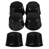 NIYANGLE 4 Stück Gummi Felgennabdeckungen für ATV 110 250 cm³ mit Staubschutz und Radlagerabdeckung für Offroad und Anhänger