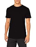 Build Your Brand Herren T-Shirt Round Neck, black, M