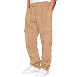 Generisch Jogginghose Herren Jogger Männer Baumwolle Jungen Slim Fit,Herren Sporthose Jogginghose 98 Herren Hose Weiß Slim Herren Sport Hose