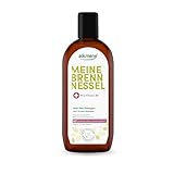 alkmene Shampoo gegen fettige Haare mit Brennnessel 250 ml - Veganes Shampoo fettige Kopfhaut vermindert schnelles Nachfetten - fettiger Ansatz