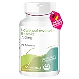 Löwenzahn Extrakt 750mg - 90 Tabletten ! 3-MONATS-VORRAT ! - vegan - hochdosiert - 10-fach konzentriert | Vitamintrend®