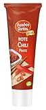 Bamboo Garden - Chili Paste rot | Scharfe Würzpaste für Fleisch- und Gemüsegerichte | Vegan | 45 g in der Tube