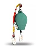 Robustes Aluminium-Seilwinde-Set mit einziehbaren Beinen, Fallschutzausrüstung für beengte Platzrettung und Feuerbekämpfung, 5 m langes Geschirr im Lieferumfang enthalten