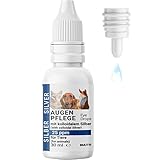 BMUT 1x 30ml Augentropfen für Hunde & Katzen mit kolloidalem Silber – 25 ppm – Augenpflege – Juckreiz, Reizung, Tränenflecken