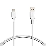 Amazon Basics USB-C-auf-USB-A 2.0 Schnelllade- und Datenübertragungskabel, 480 Mbit/s Geschwindigkeit, USB-IF-zertifiziert, für Apple iPhone 16/15, iPad, Samsung Galaxy, Tablets, Laptops, 0.9 m, Weiß
