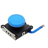 CaScab Für Switch NS Joycon Controller Joystick Sensor Ersatzteil Zubehör 3D Analog Thumb Stick Drift Repair (blau)