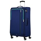 American Tourister Sea Seeker - Spinner XL, Koffer, 80 cm, 92.5 L, Blau (Combat Navy)
