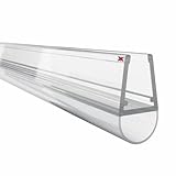 KRAUS Premium Duschdichtung DD-1 Duschtürdichtung für 6-8mm Glasstärke à 2000mm in transparenter Optik Duschdichtungen für Duschtüren & Duschkabinen Dichtungen vom Experten