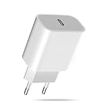 20W USB‑C Power Adapter für Apple, USBC Netzteil Stecker Schnellladegerät Ladestecker Ladegerät für iPhone 17 16 15 14 13 12 11/16 17 Pro/15 16 Pro Max/16 15 Plus /13 12 Pro Max/Mini, iPad, AirPods