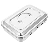 LOLIPPYY Desinfektionskiste mit Quadratischem Deckel Sterilisationsbox für Tragbar und für Zuhause und Professionelle Anwendungen