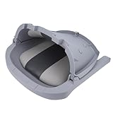 RASTKY Zusammenklappbarer Bootssitz für Sitz, Wasserdichter, Ergonomischer Marinestuhl für Ausflugsboote, Kajaks – Kunstleder + Schwamm + Aluminiumlegierung
