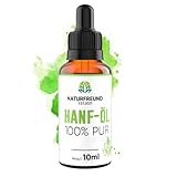 NATURFREUND® Premium Hanföl HOCHDOSIERT Hanfsamenöl Hanf...