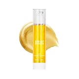 Leichte Sonnencreme Für Gesicht Und Körper, Goldener Bernstein/Goldener/Roségoldener Glitter Sonnenschutz, SPF 30/40/50 Schimmernd, UVA/UVB-Schutz, Wasserfest (Goldener, SPF 40+)