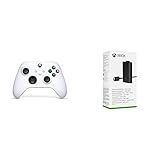 Xbox Wireless Controller Robot White + Xbox Play & Charge Kit M