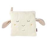 Fehn Kirschkernkissen Schaf - Kuschelkissen mit entnehmbarem Wärme-/ Kältesäckchen - für Babys und Kleinkinder ab 0+ Monaten