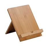 Kesper Kochbuchhalter/Kochbuchständer aus Bambus, Farbe: Braun, Maße: 23x18x19,2 cm, 58016