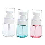 Alipis 3 Stück Teiliges Kunststoff sprühflaschen Transparent Blau Wiederverwendbare Parfüm Zerstäuber Auslaufsicher Tragbar Umweltfreundlich für Reisen und Kosmetik