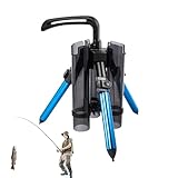 Angelrutenhalter – Bodenständer aus Aluminiumlegierung, verdickte Organizer-Regale für Boote, 3 Ruten, See-Yachten