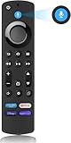 Ersatz Sprachfernbedienung- Fernbedienung mit Sprachfunktion für AMZ Smart TVs (2nd Gen & 3rd Gen) s-tick, Fit für AMZ Smart TVs Cube (2 Gen & 3 Gen), Fit für AMZ Smart TVs 4K &Lite