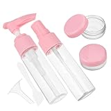 SAFIGLE 1Satz Make Up Sprühflaschen Set Teiliges Set für Hautpflege Nachfüllbare Mini Sprühflaschen für Gesichtswasser Haarspray und Parfüm Leicht und Tragbar für Unterwegs