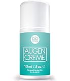 BIO Augenpflege, Anti-Aging Augencreme Gel gegen Falten, Schwellungen, und Augenringe. Eine Biologische Augengel mit Matrixyl 3000, Peptide, Vitamin C & Hyaluronsäure für Männer und Frauen. 15ml (Eye Gel Cream)