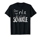 Dubbeglas T-Shirt Wein und Weinschorle zum Wohl die Pfalz