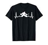 Eishockeytorhüter Herzschlag EKG Pulsschlag Geschenkidee T-Shirt