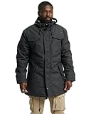 Brandit Marsh Lake Teddyparka, Farbe: anthrazit, Größe: L